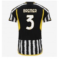 Camisa de time de futebol Juventus Gleison Bremer #3 Replicas 1º Equipamento 2023-24 Manga Curta